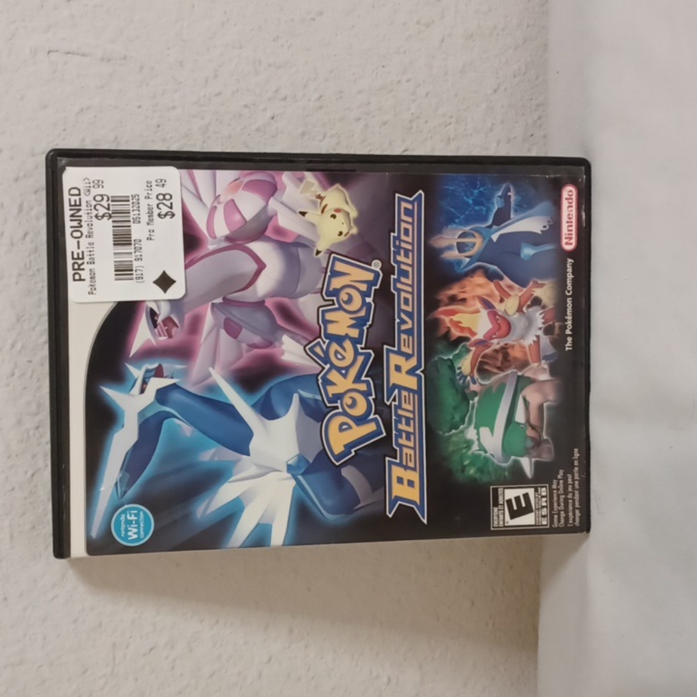 Pokémon Battle Revolution Game Wii
